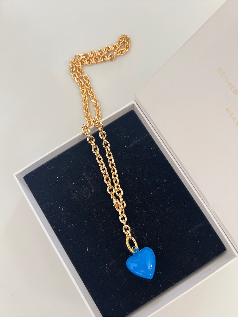 Roxanne Assoulin The Mini Happy Heart Pendant Necklace💙